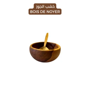 Solid Walnut Wood Bowl