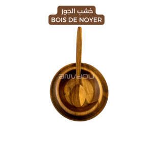 Wooden Bowl Set with Spoon and Plate