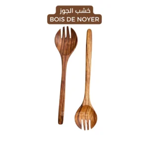 Almond Wood Salad Servers