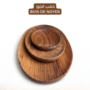 Walnut Wood Plates